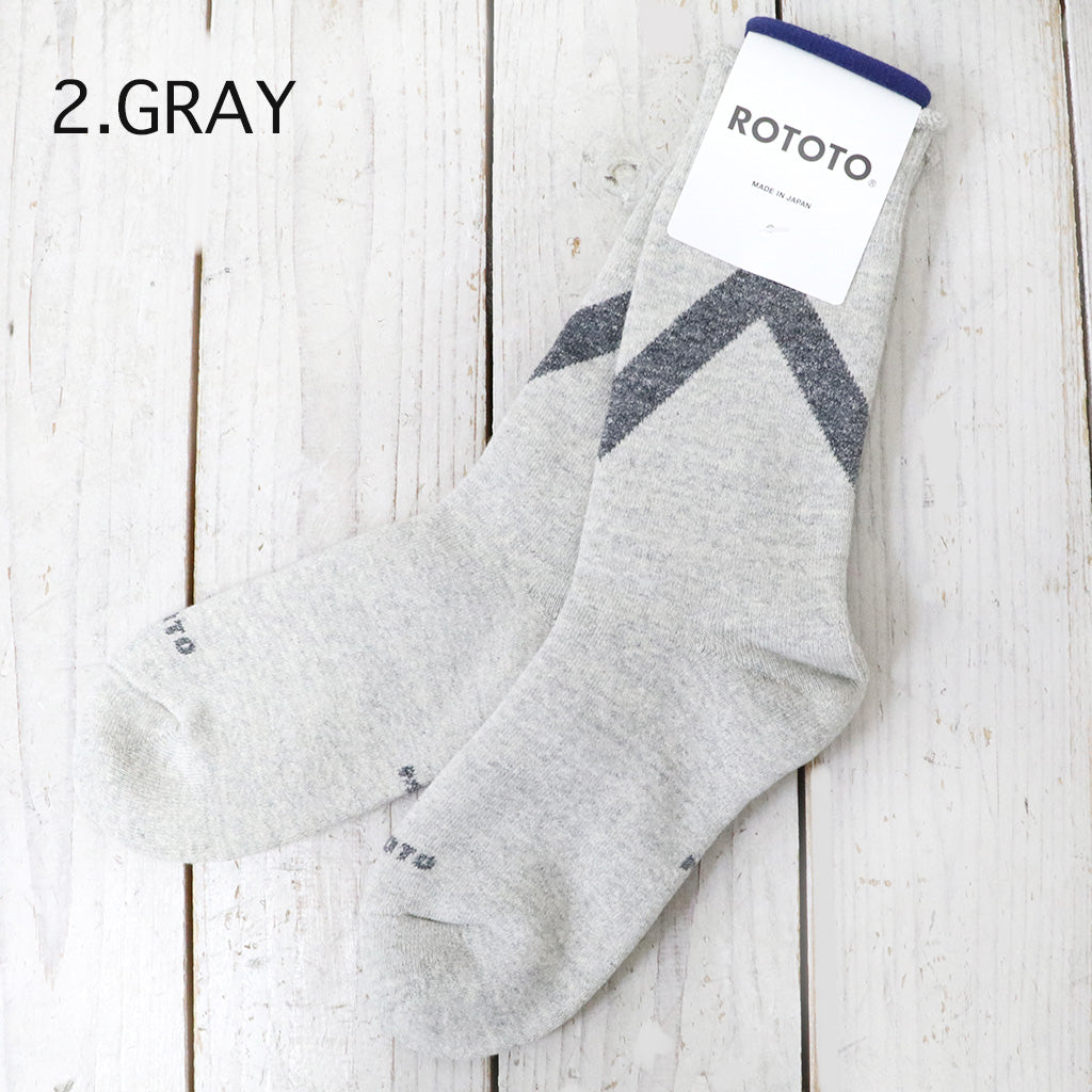 ROTOTO『RAFFY SWAET SOCKS “ZIG ZAG”』