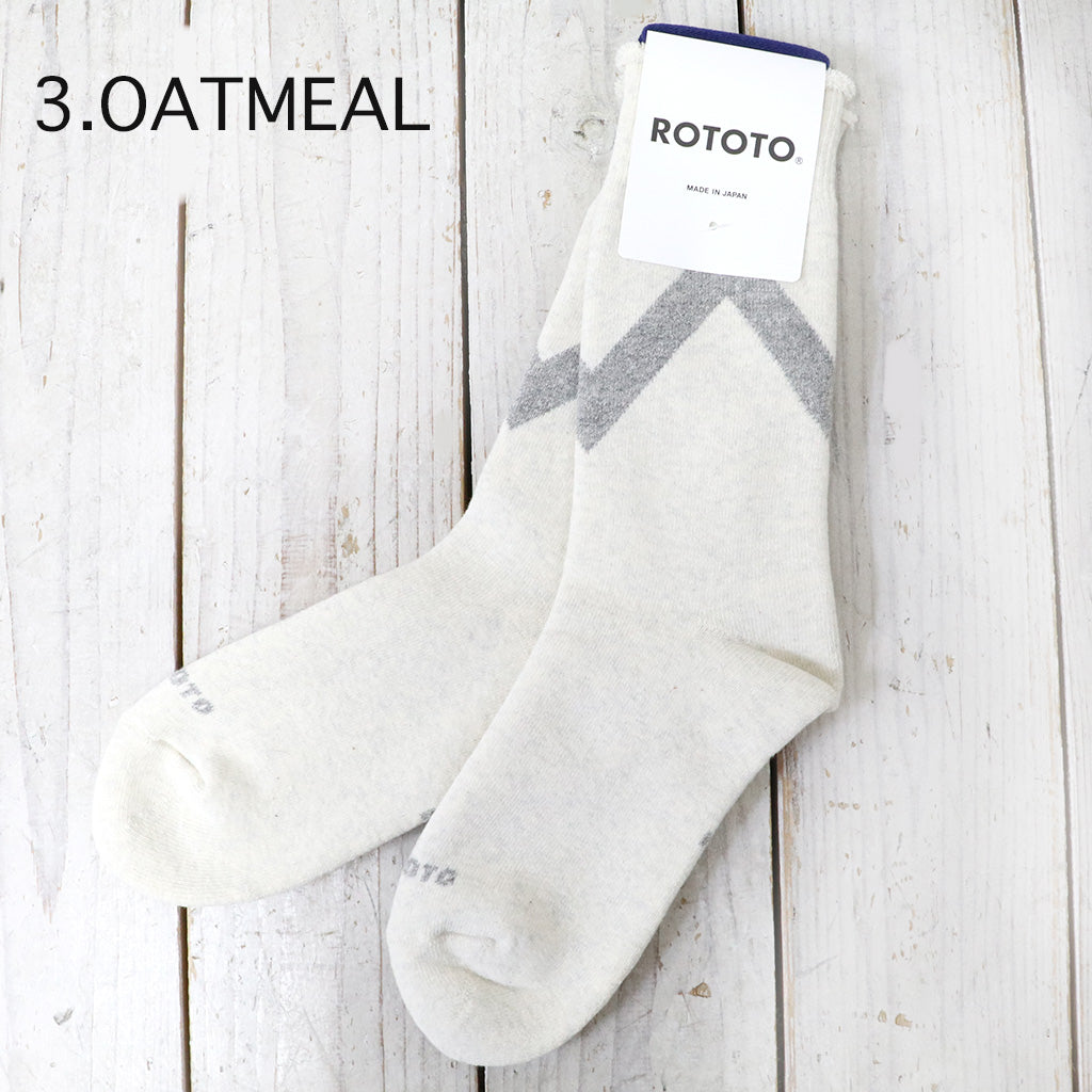 ROTOTO : RAFFY SWAET SOCKS “ZIG ZAG”
