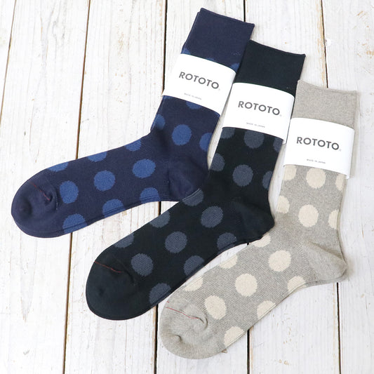 ROTOTO : PORTHOLE DOT SOCKS