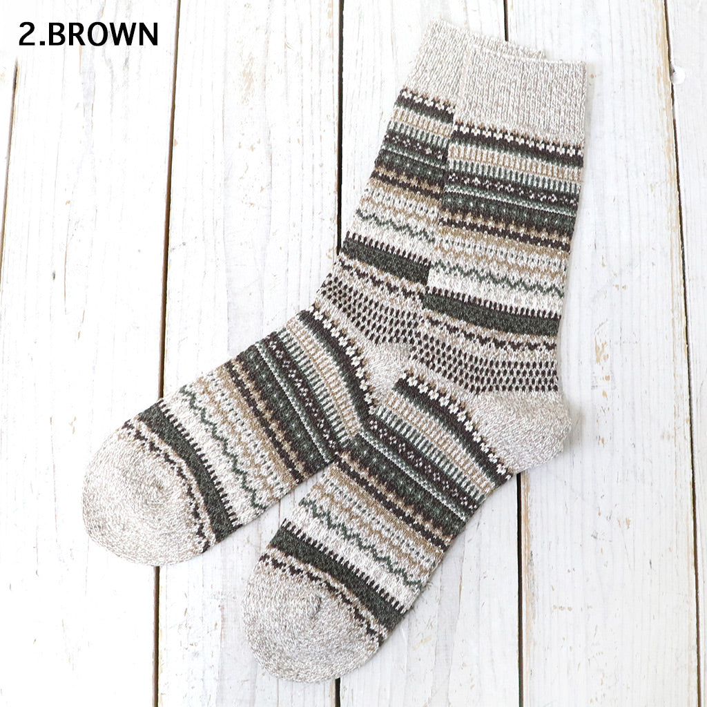 ROTOTO : NORDIC PATTERN SOCKS