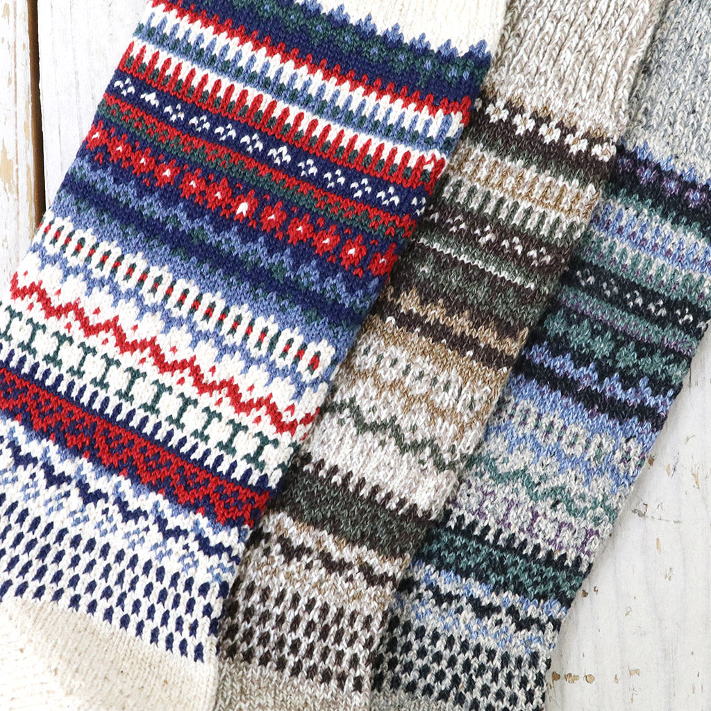 ROTOTO : NORDIC PATTERN SOCKS