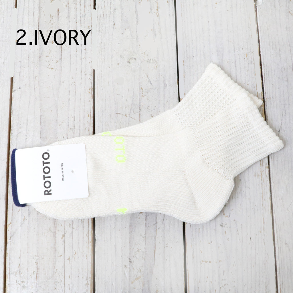 ROTOTO : EVERYDAY PILE ANKLE SOCKS