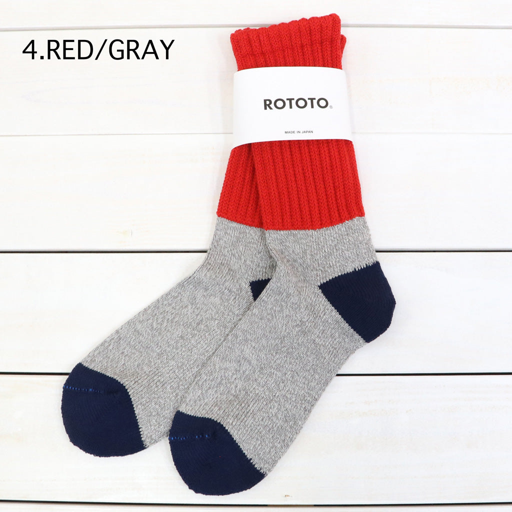 ROTOTO : MULTI LOOSE PILE SOCKS (R1631)