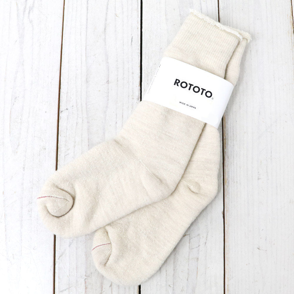 ROTOTO : DOUBLE FACE SOCKS
