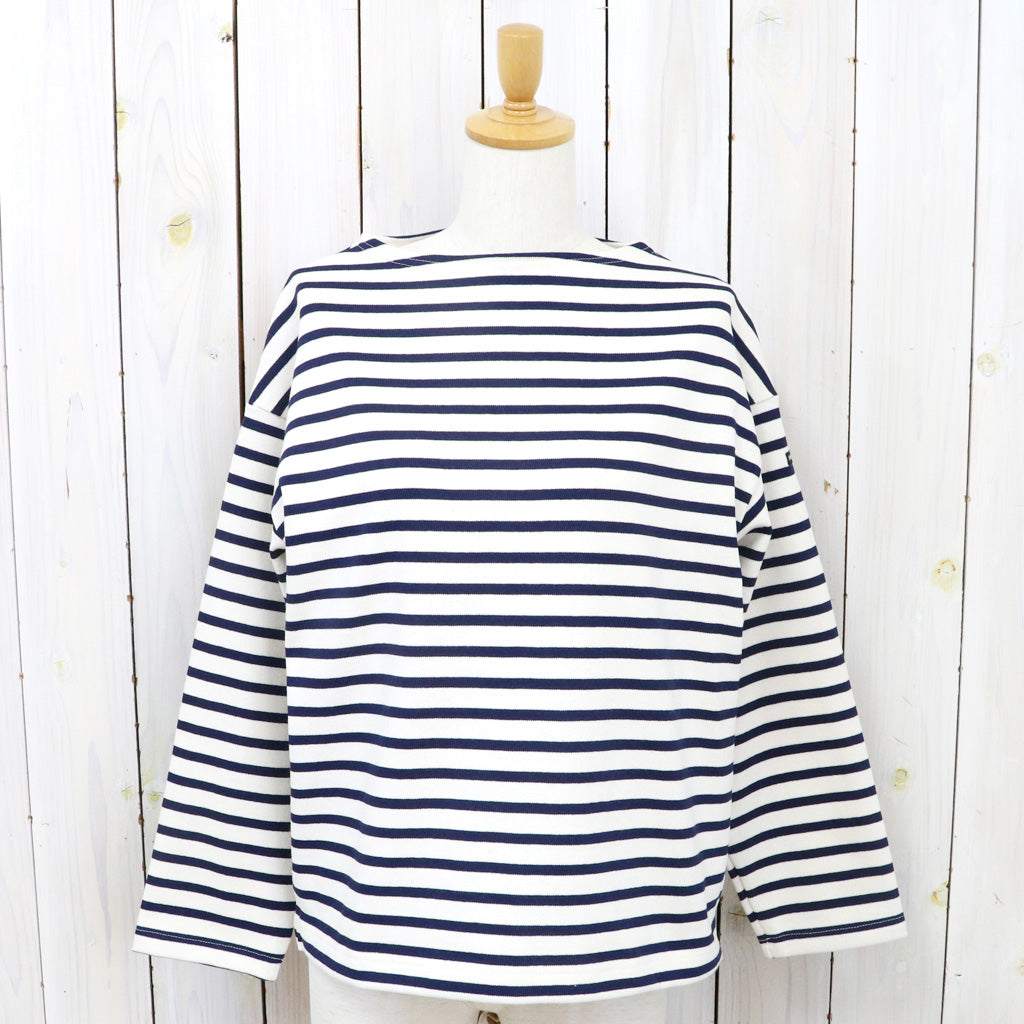 SAINT JAMES『OUESSANT LOOSE』(ECRU/MARINE)