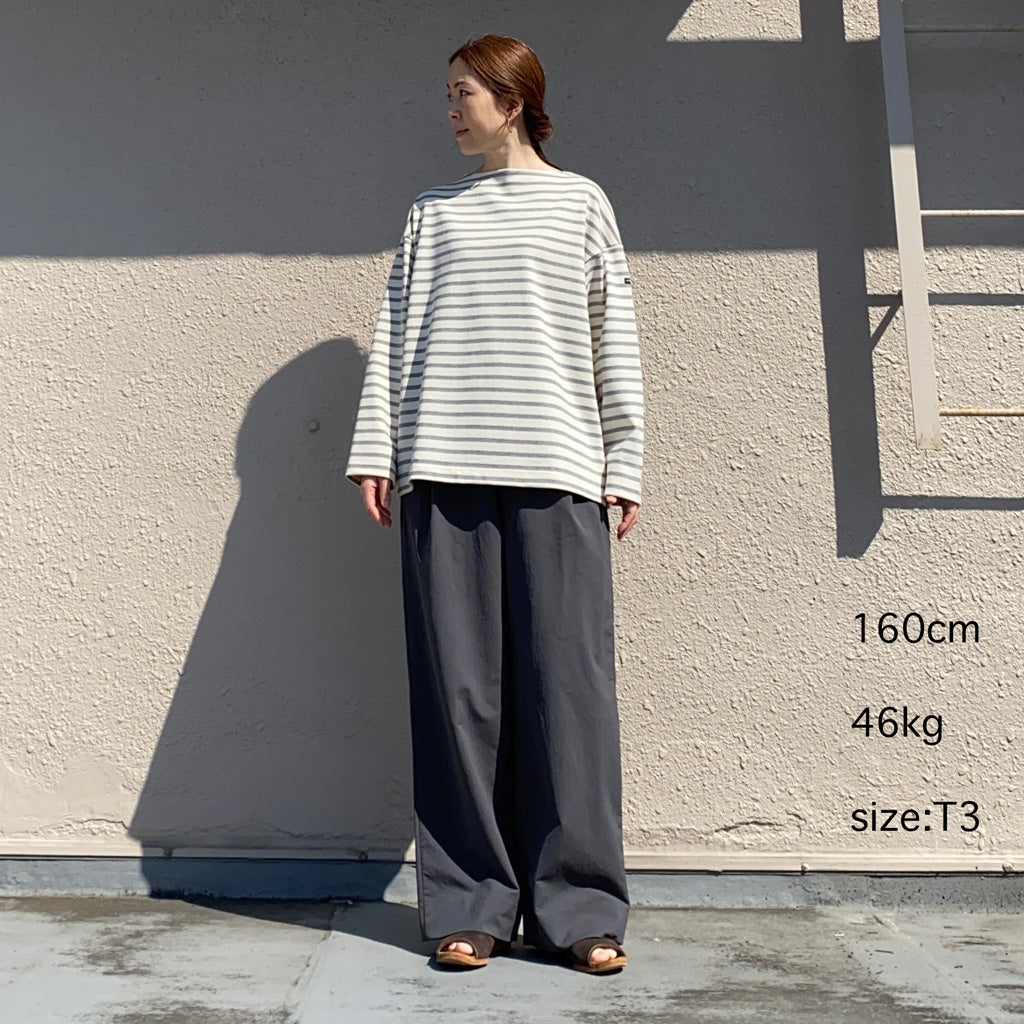 SAINT JAMES『OUESSANT LOOSE』(ECRU/GRIS)