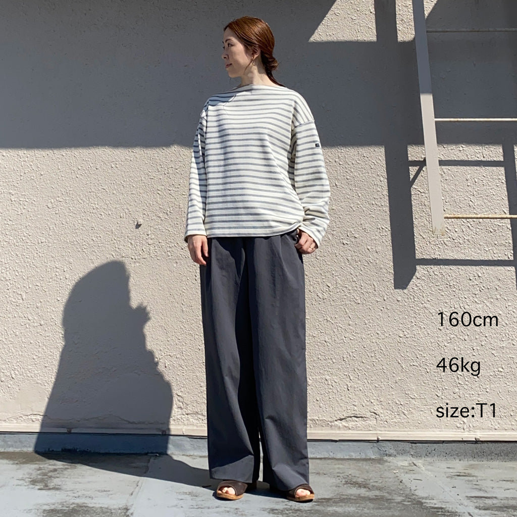 SAINT JAMES『OUESSANT LOOSE』(ECRU/GRIS)