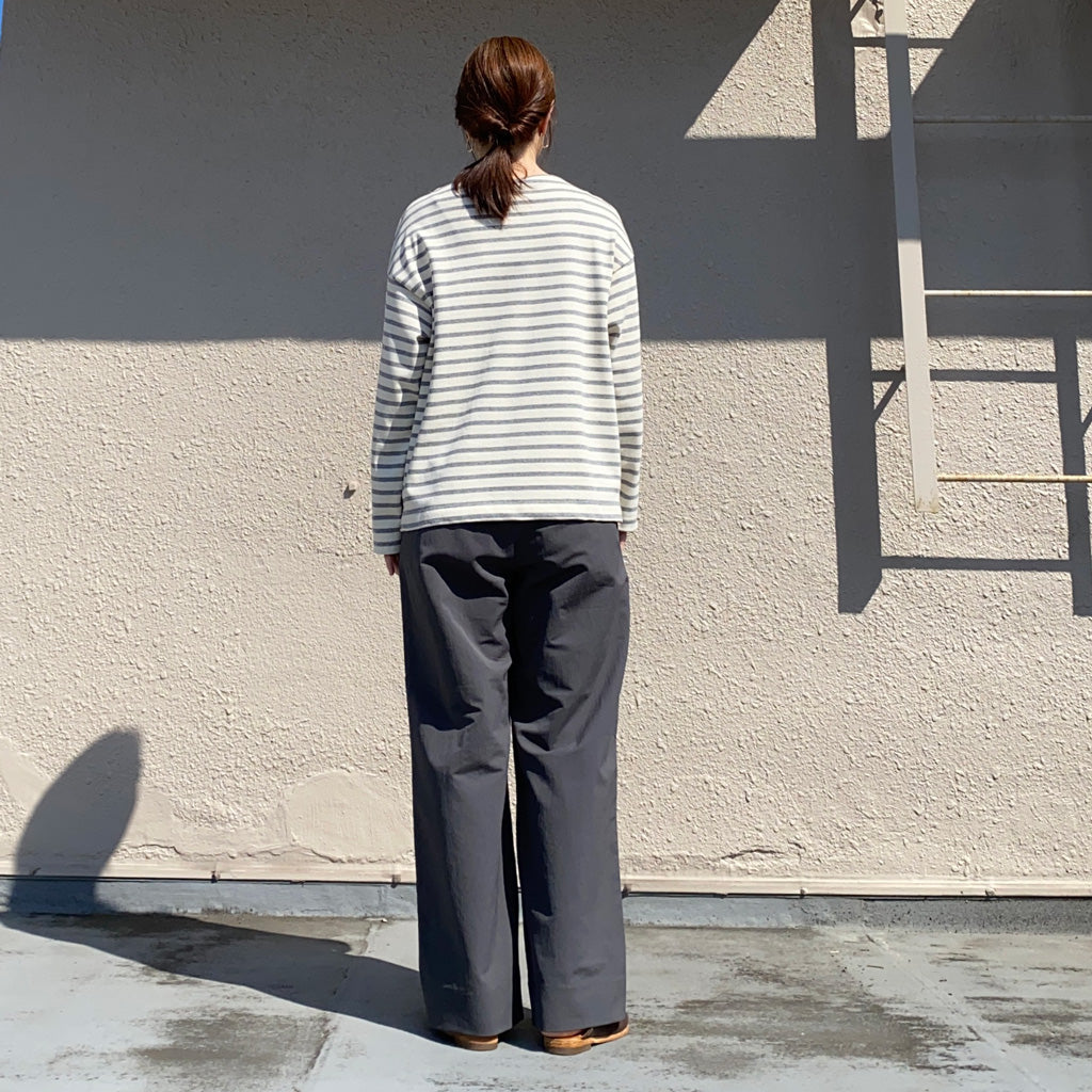 SAINT JAMES『OUESSANT LOOSE』(ECRU/GRIS)