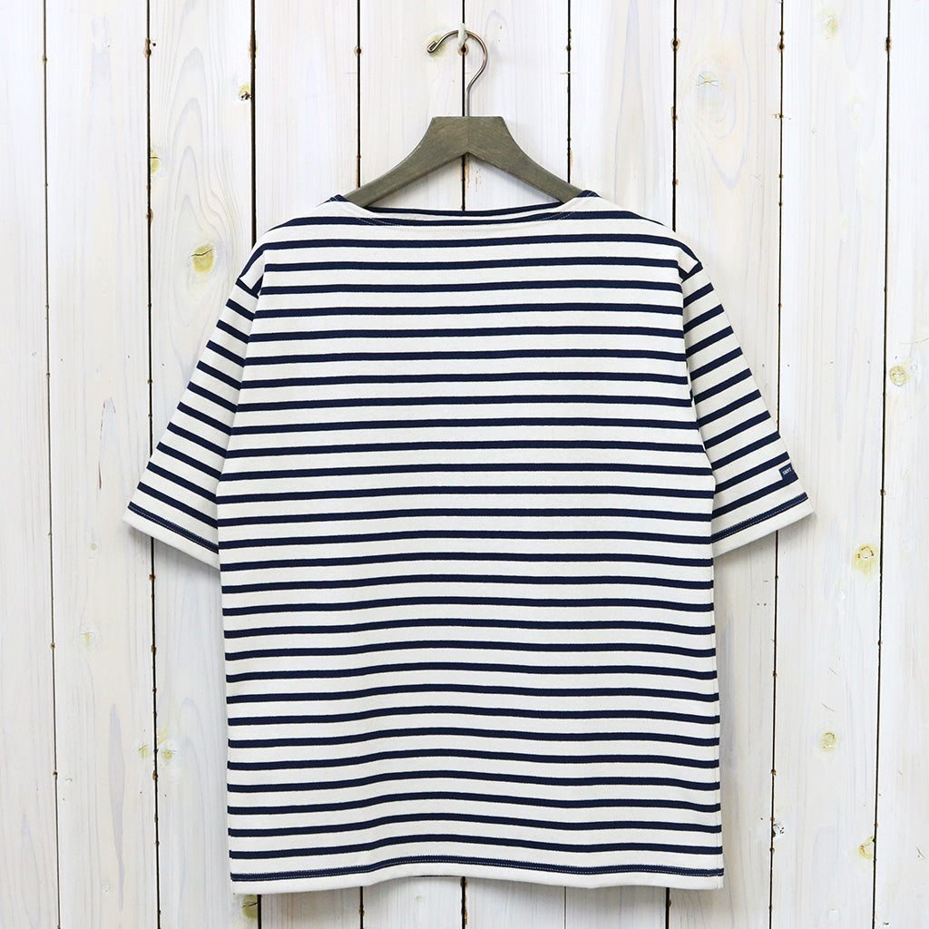 SAINT JAMES『OUESSANT SHORT』(ECRU/MARINE)
