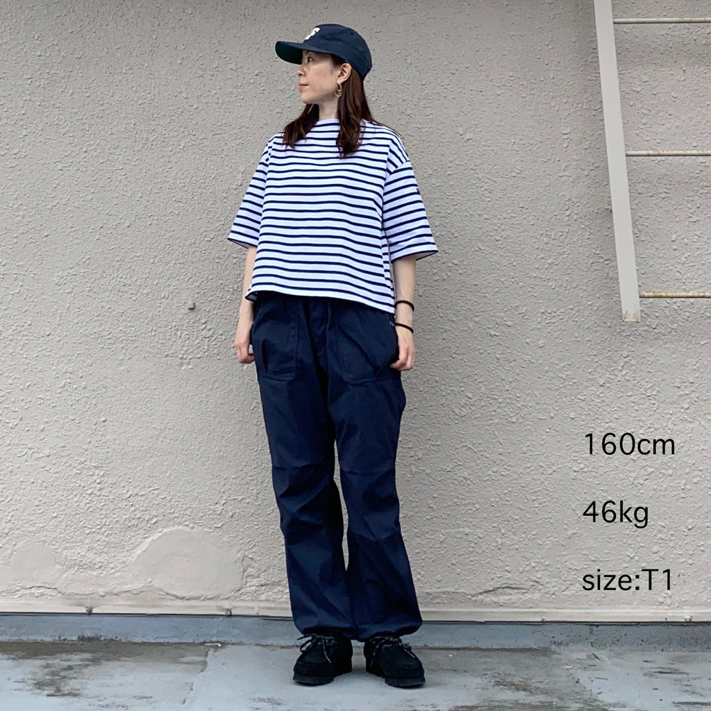 SAINT JAMES『OUESSANT LOOSE S/S』(NEIGE/MARINE)