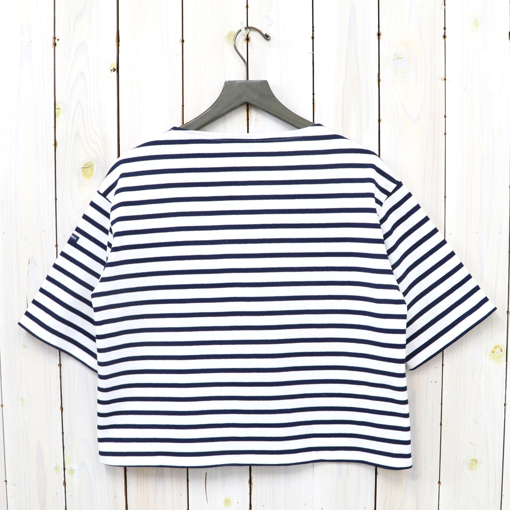 SAINT JAMES『OUESSANT LOOSE S/S』(NEIGE/MARINE)