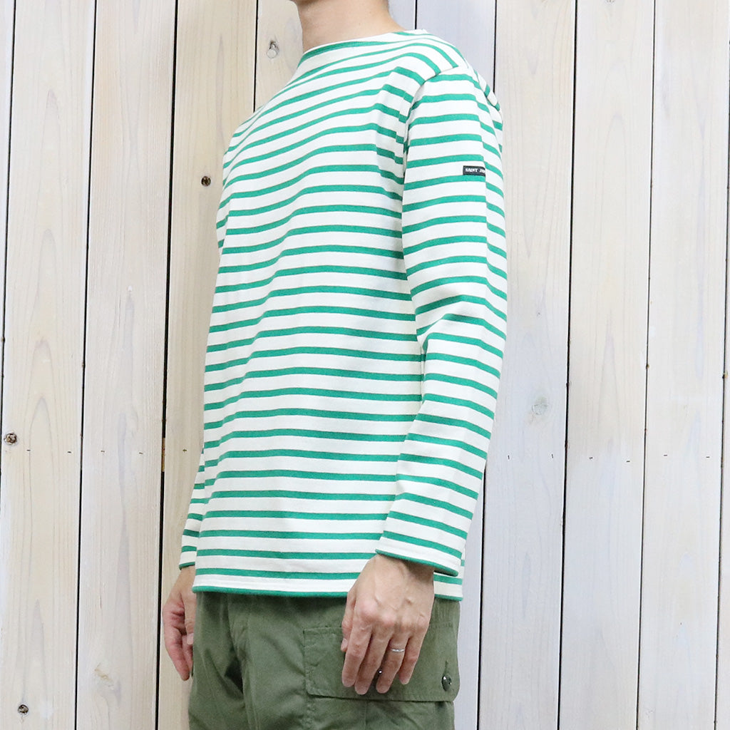 SAINT JAMES『OUESSANT』(ECRU/GREEN)