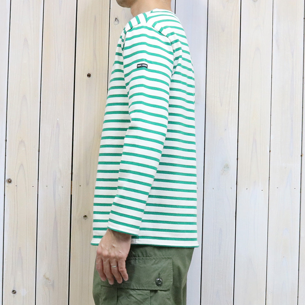 SAINT JAMES『OUESSANT』(ECRU/GREEN)