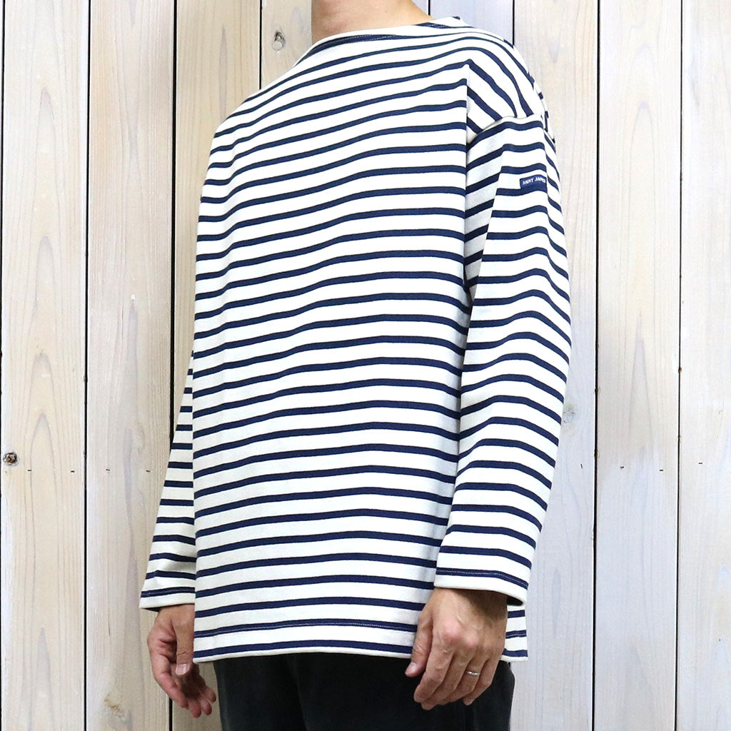 SAINT JAMES『OUESSANT LOOSE MEN’S』(ECRU/MARINE)