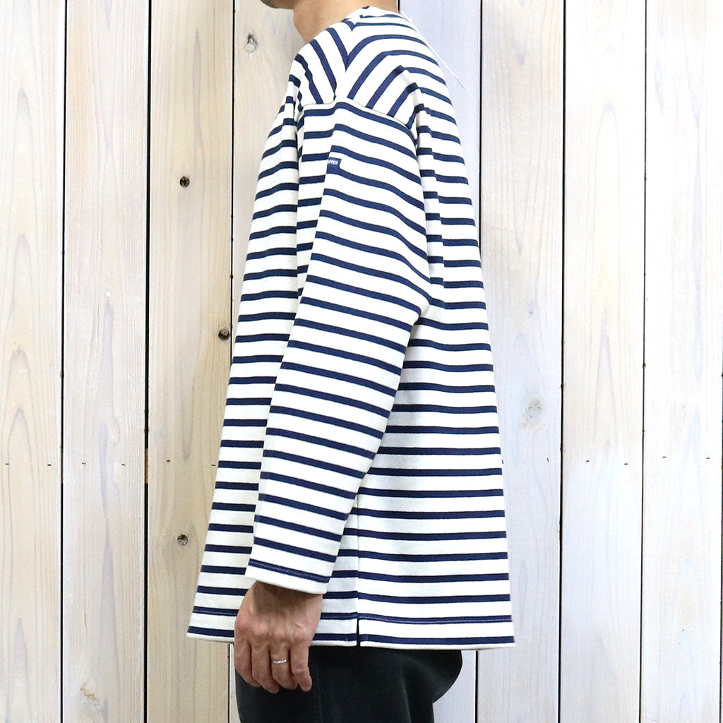 SAINT JAMES『OUESSANT LOOSE MEN’S』(ECRU/MARINE)