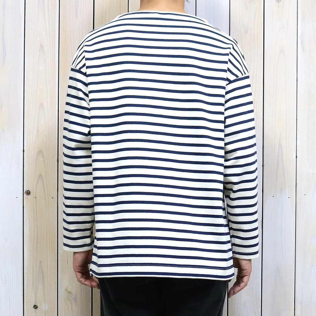 SAINT JAMES『OUESSANT LOOSE MEN’S』(ECRU/MARINE)