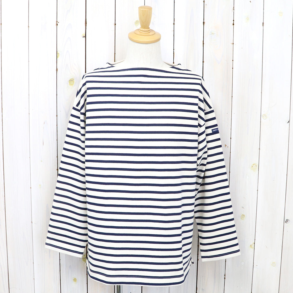 SAINT JAMES『OUESSANT LOOSE MEN’S』(ECRU/MARINE)
