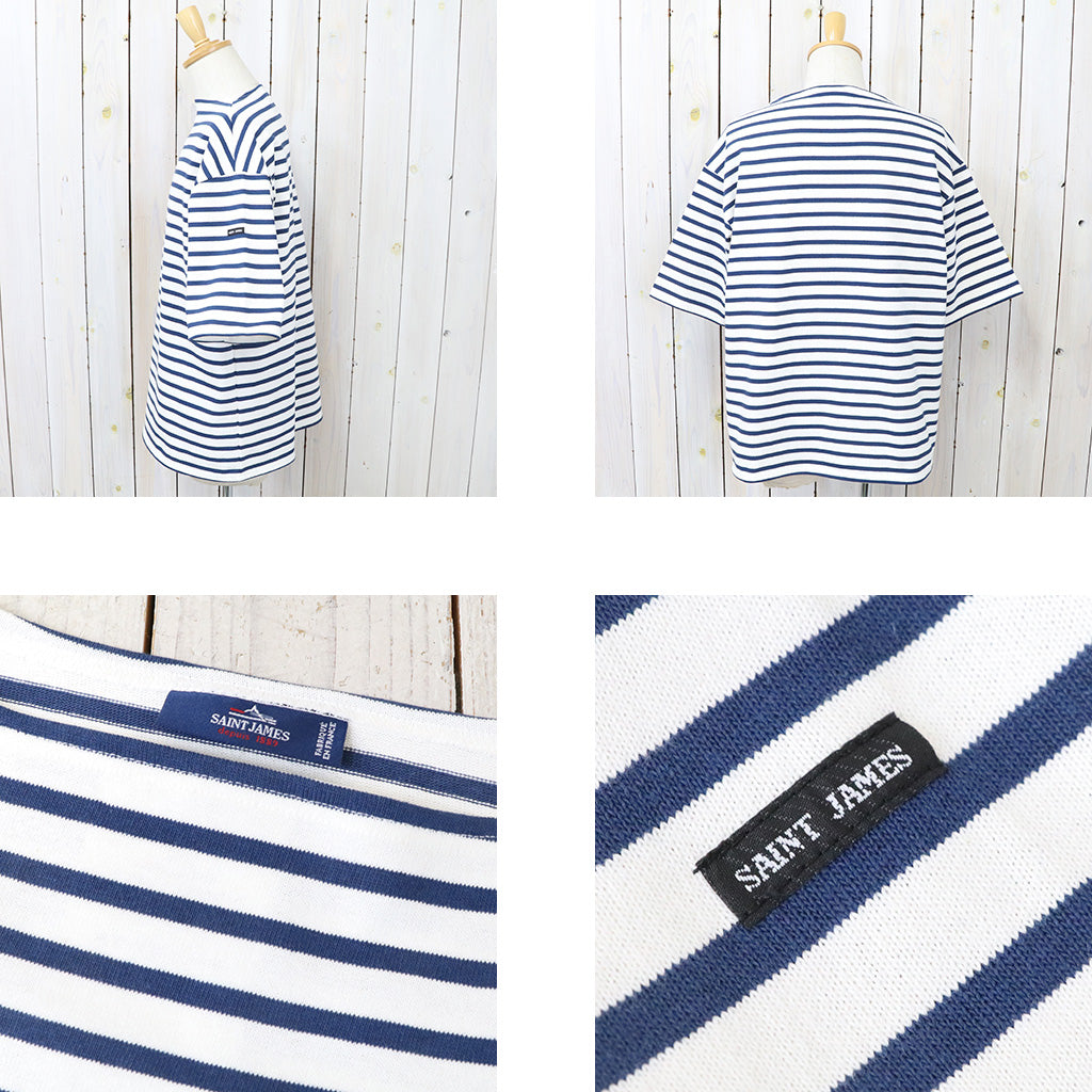 SAINT JAMES : OUESSANT LOOSE S/S (ECUME/ENCRE)
