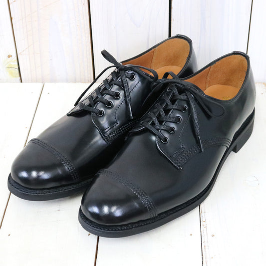 SANDERS : Military Derby Shoe (Black)