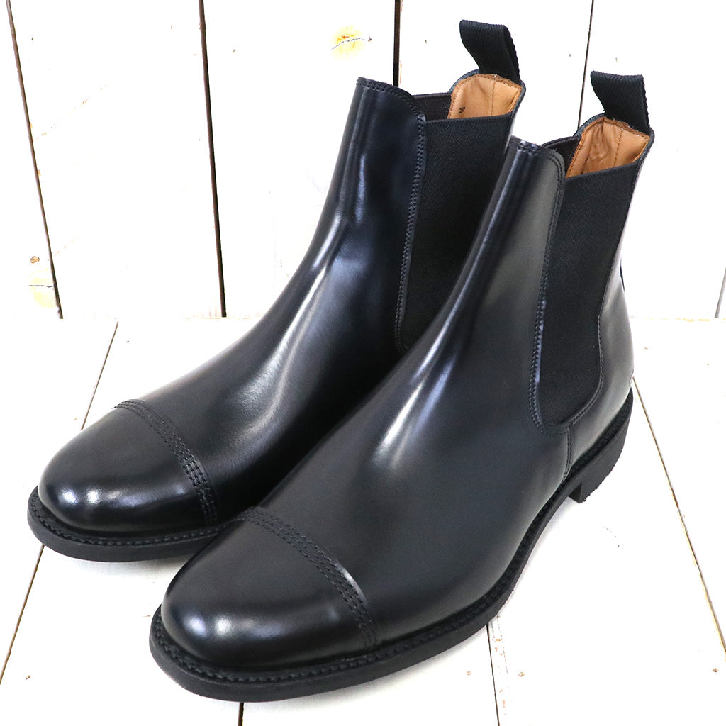 SANDERS『Military Cap Toe Chelsea』(Black)