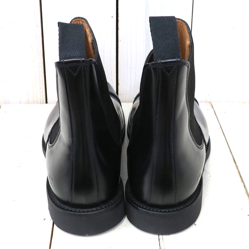 SANDERS『Military Cap Toe Chelsea』(Black)