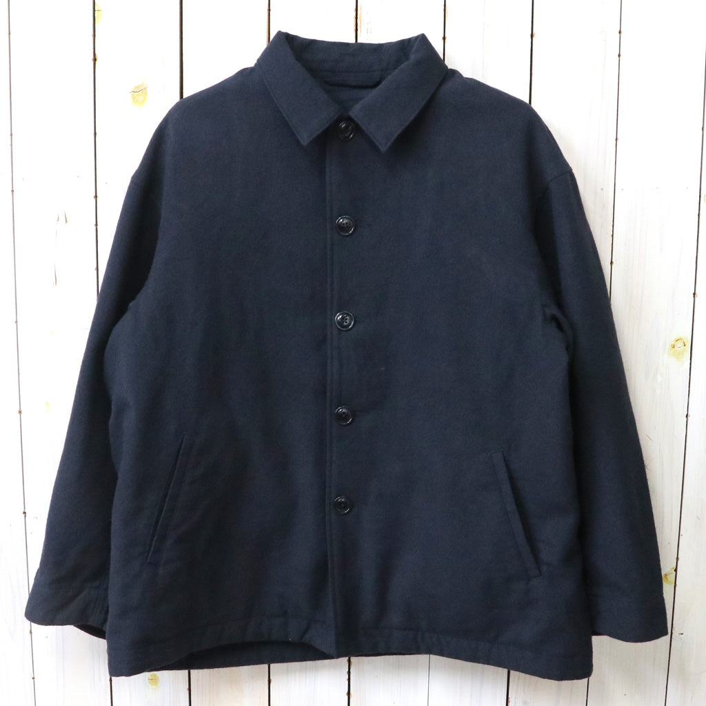 SANMONT : Wool Twill Work Jacket (Navy) (SWA0204)
