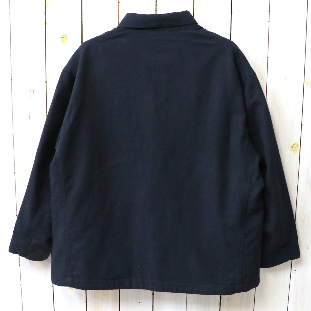 SANMONT : Wool Twill Work Jacket (Navy)
