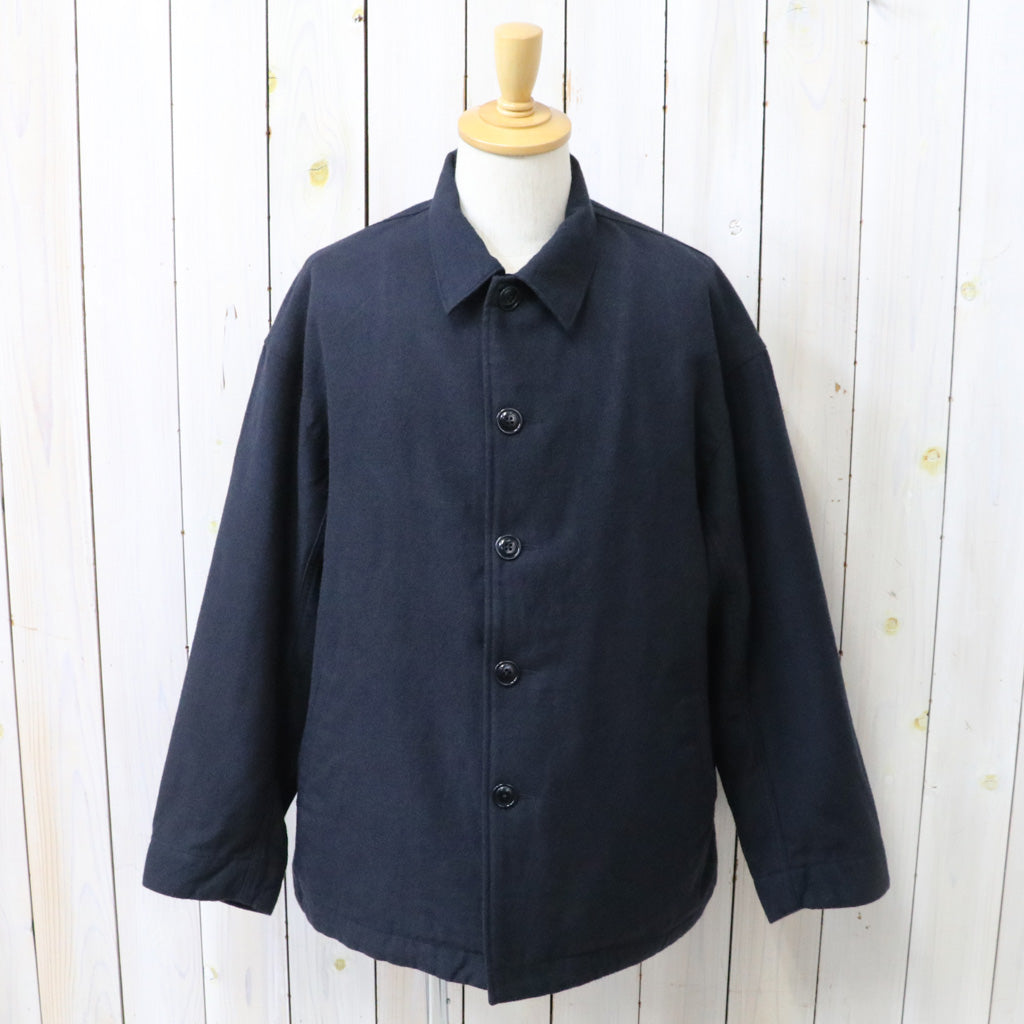 SANMONT : Wool Twill Work Jacket (Navy)