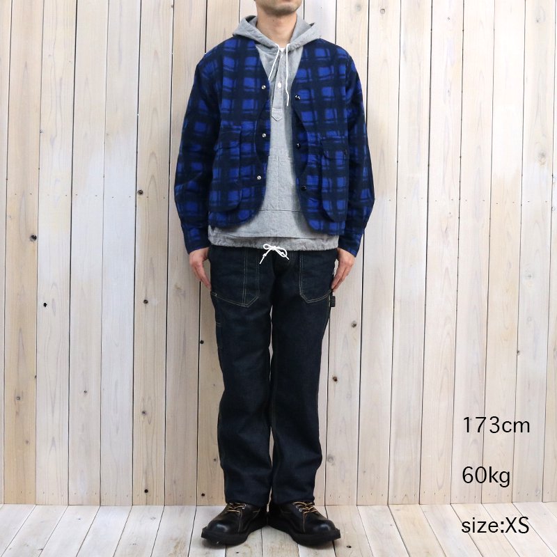 SASSAFRAS : FALL LEAF GARDENER PANTS(13.5oz DENIM) (INDIGO)