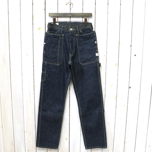 SASSAFRAS『FALL LEAF GARDENER PANTS(13.5oz DENIM)』(INDIGO)