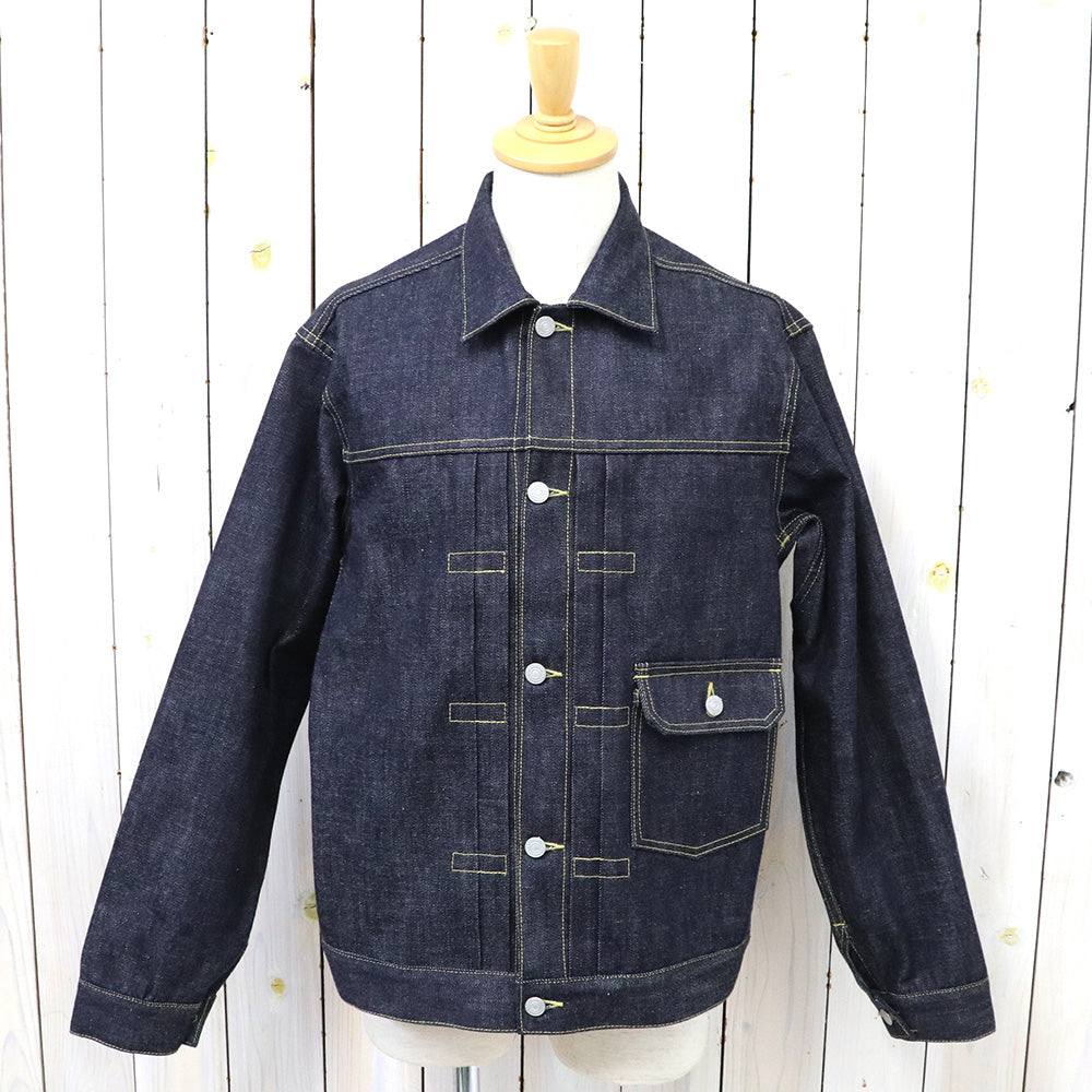 SASSAFRAS : GARDENER R JACKET(14oz DENIM) (INDIGO)