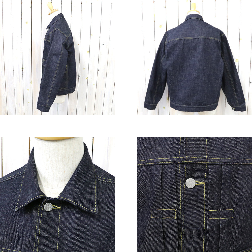 SASSAFRAS : GARDENER R JACKET(14oz DENIM) (INDIGO)