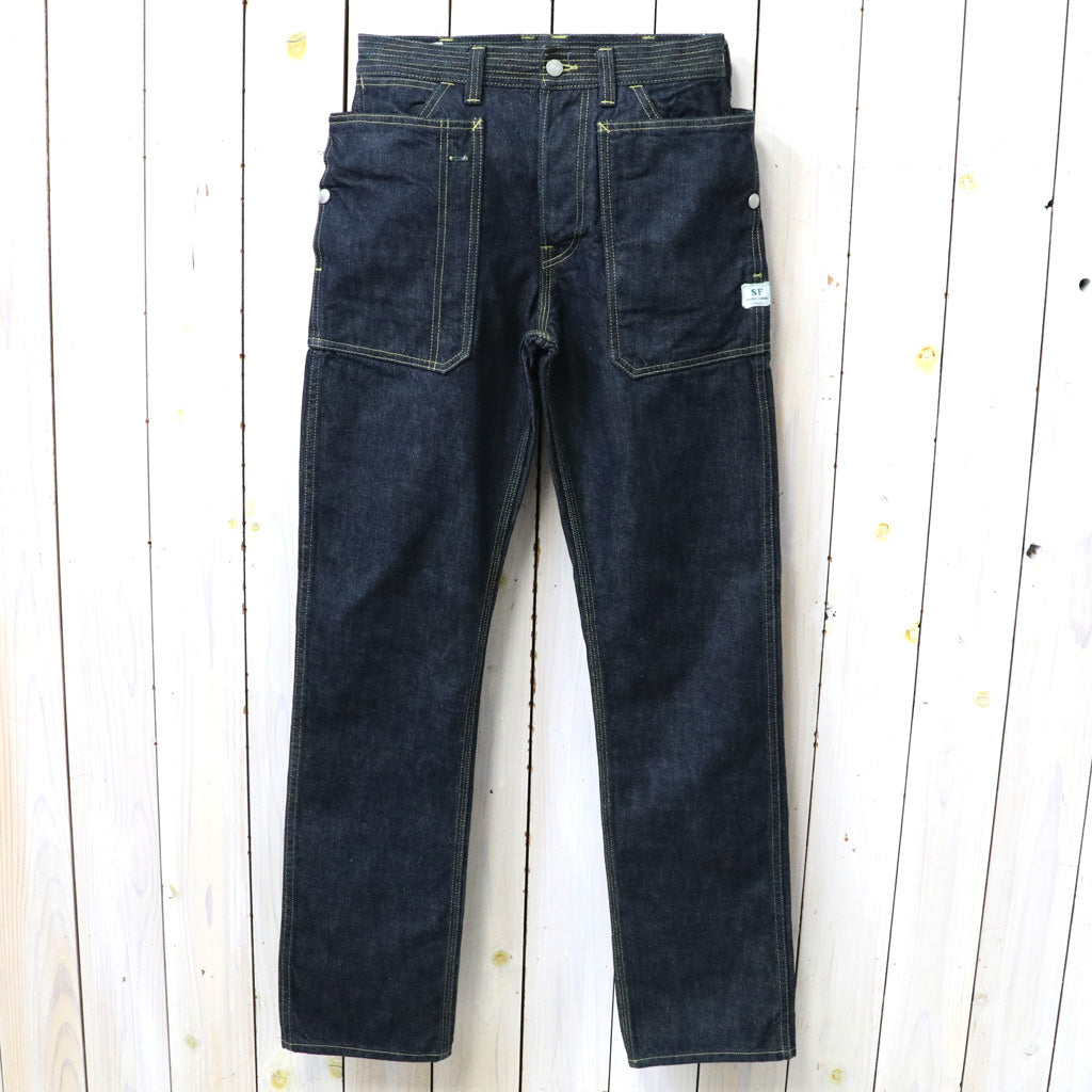 SASSAFRAS : FALL LEAF PANTS(13.5oz DENIM) (INDIGO)