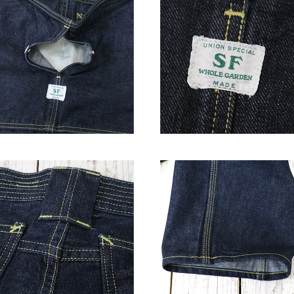 SASSAFRAS : FALL LEAF PANTS(13.5oz DENIM) (INDIGO)