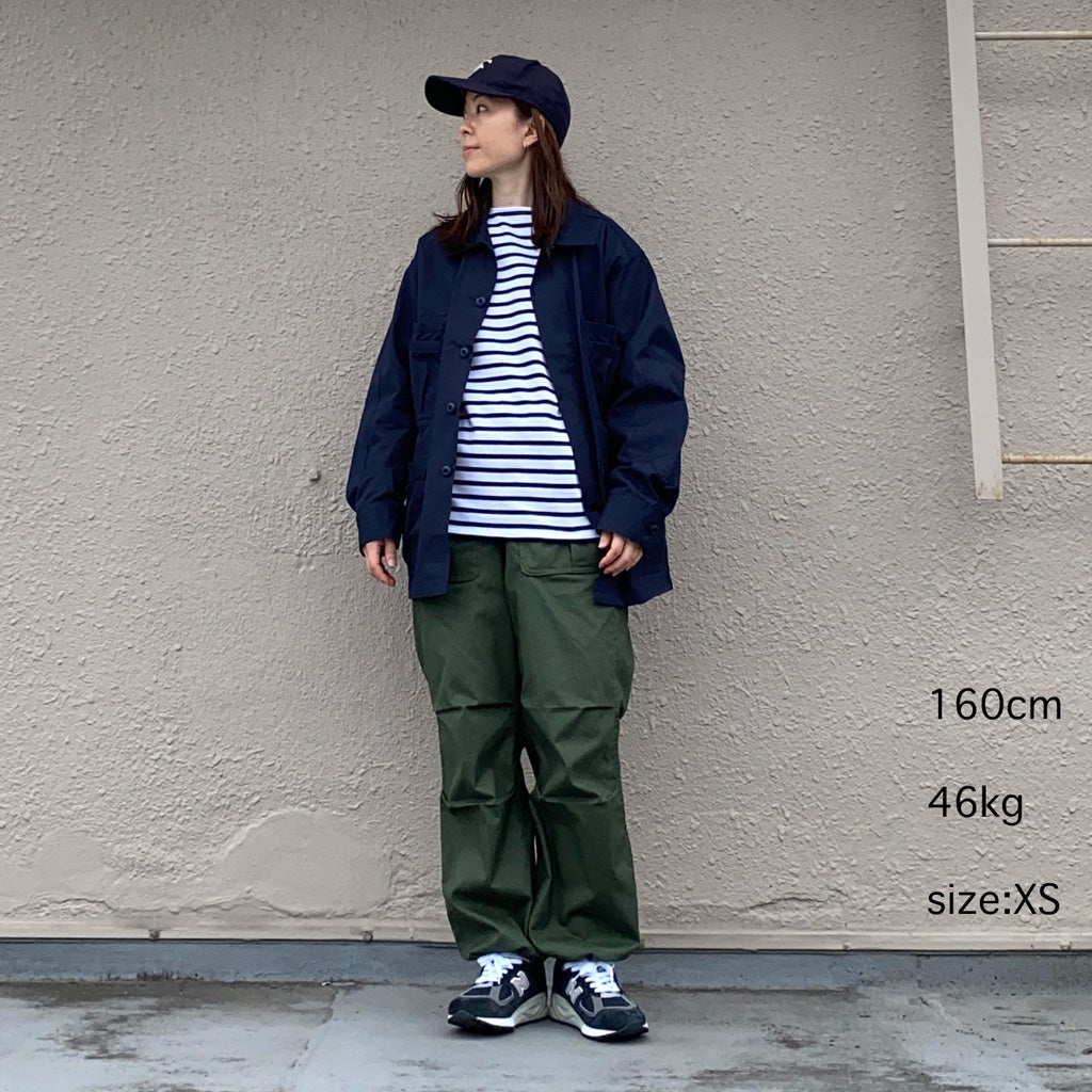 SASSAFRAS『OVERGROWN FATIGUE JACKET(RIPSTOP)』(NAVY)