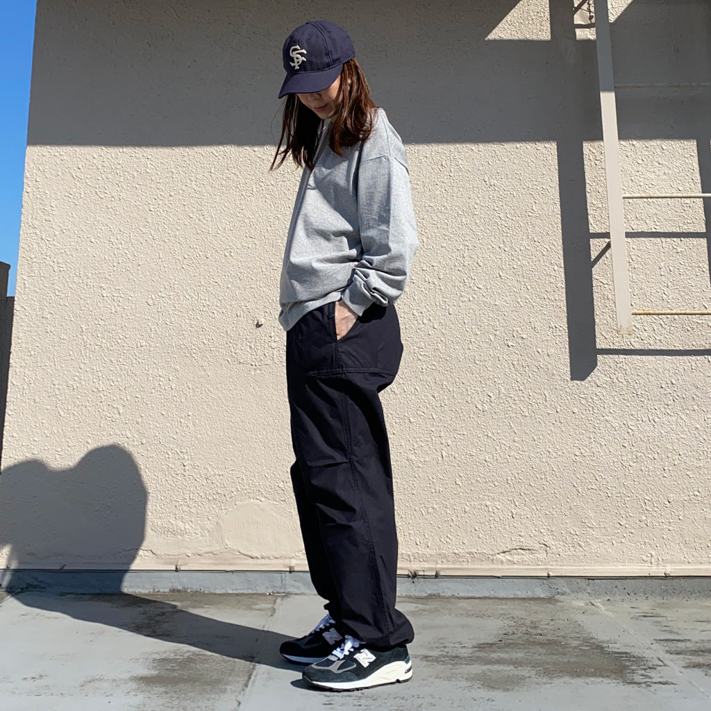 SASSAFRAS『OVERGROWN HIKER PANTS(BAFU CLOTH)』(NAVY)