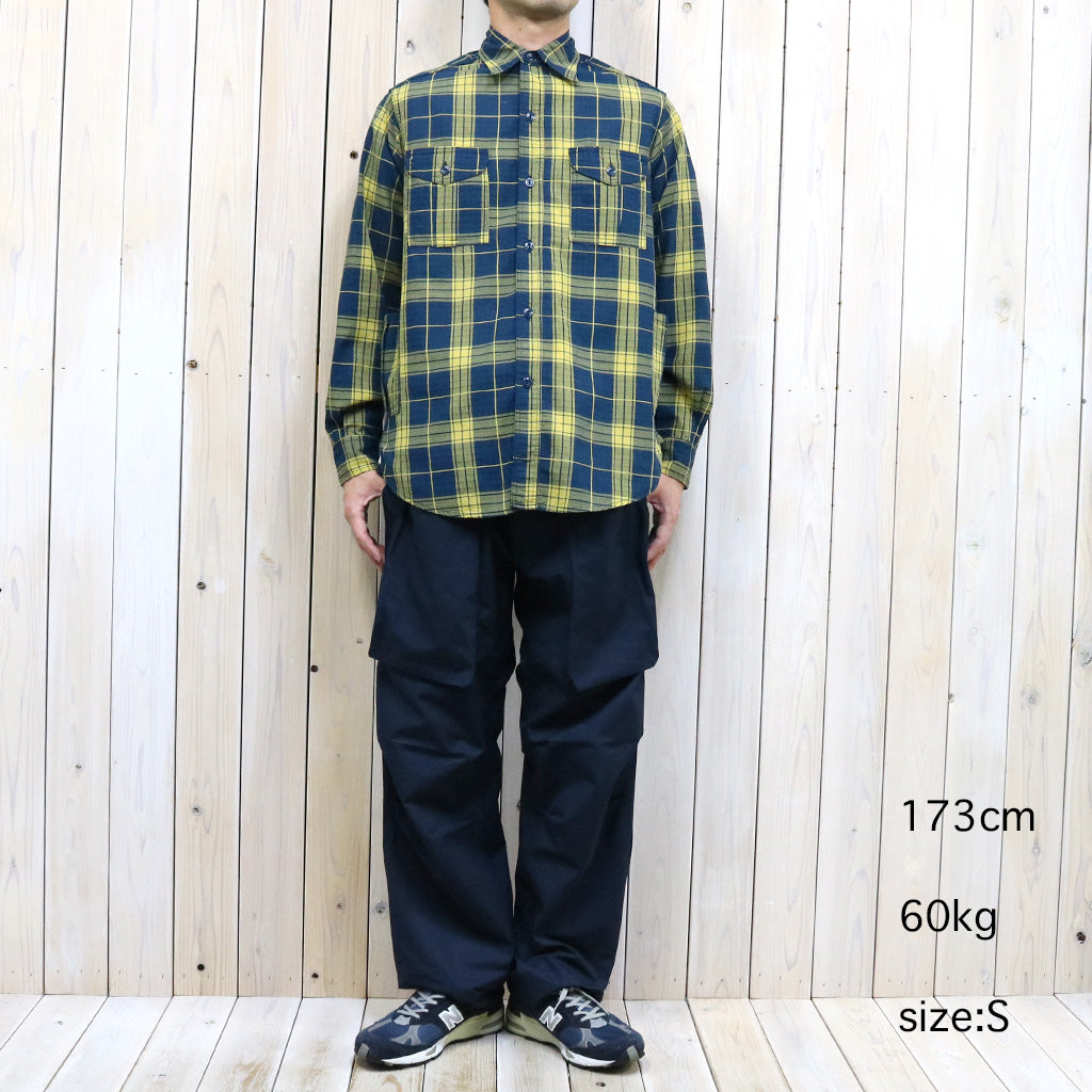 SASSAFRAS『D/C ARMOR PANTS(RIPSTOP)』(NAVY)