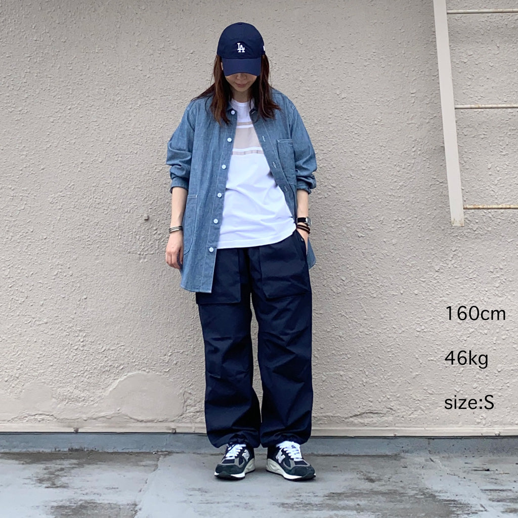 SASSAFRAS『D/C ARMOR PANTS(RIPSTOP)』(NAVY)