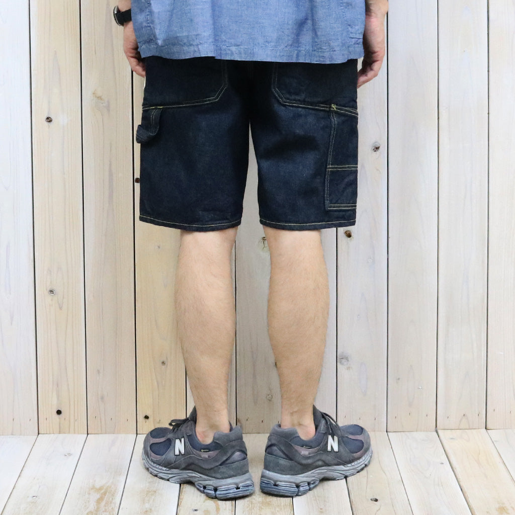 SASSAFRAS : FALL LEAF GARDENER PANTS 1/2(13.5oz DENIM) (INDIGO)