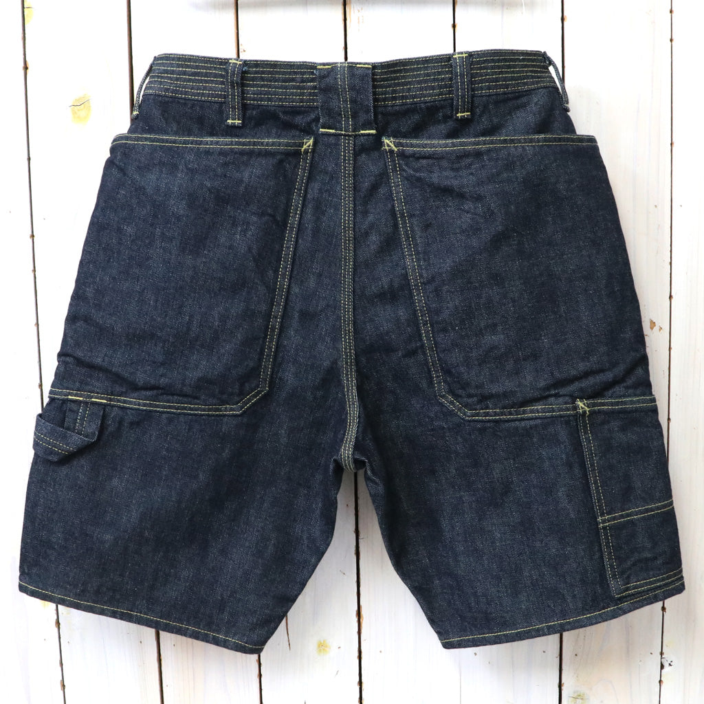 SASSAFRAS : FALL LEAF GARDENER PANTS 1/2(13.5oz DENIM) (INDIGO)