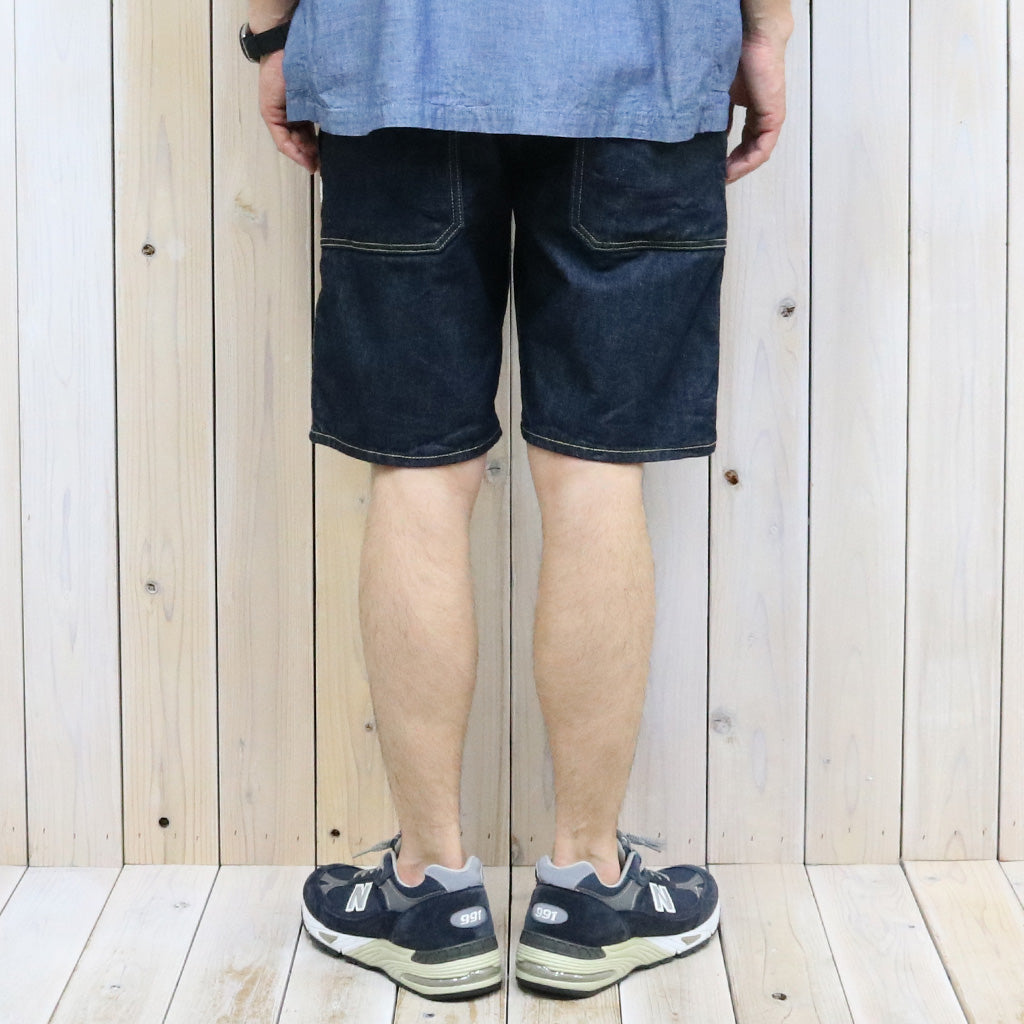 SASSAFRAS『FALL LEAF PANTS 1/2(13.5oz DENIM)』(INDIGO)