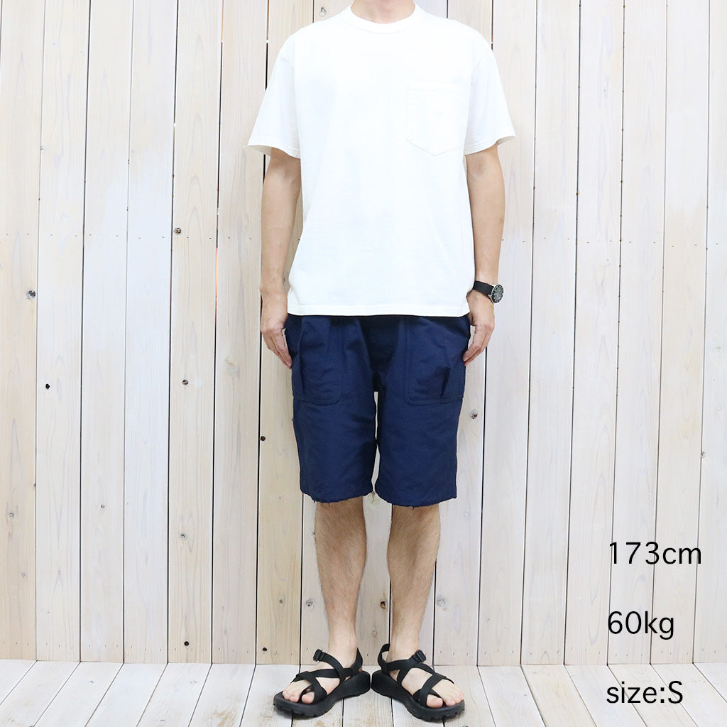 SASSAFRAS『OVERGROWN HIKER PANTS 1/2(LIGHT 60/40)』(NAVY)