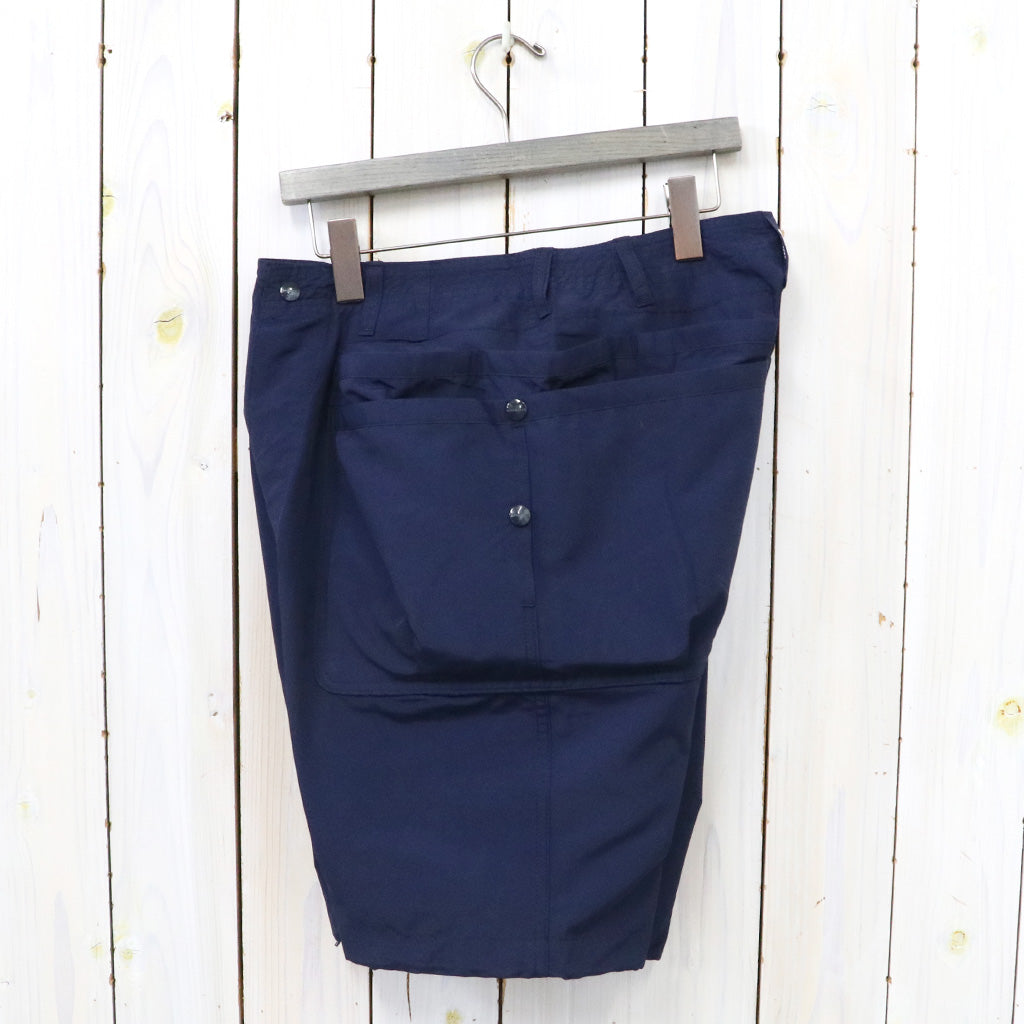 SASSAFRAS『OVERGROWN HIKER PANTS 1/2(LIGHT 60/40)』(NAVY)