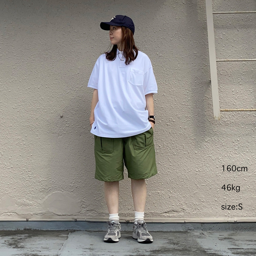 SASSAFRAS『OVERGROWN HIKER PANTS 1/2(LIGHT 60/40)』(OLIVE)