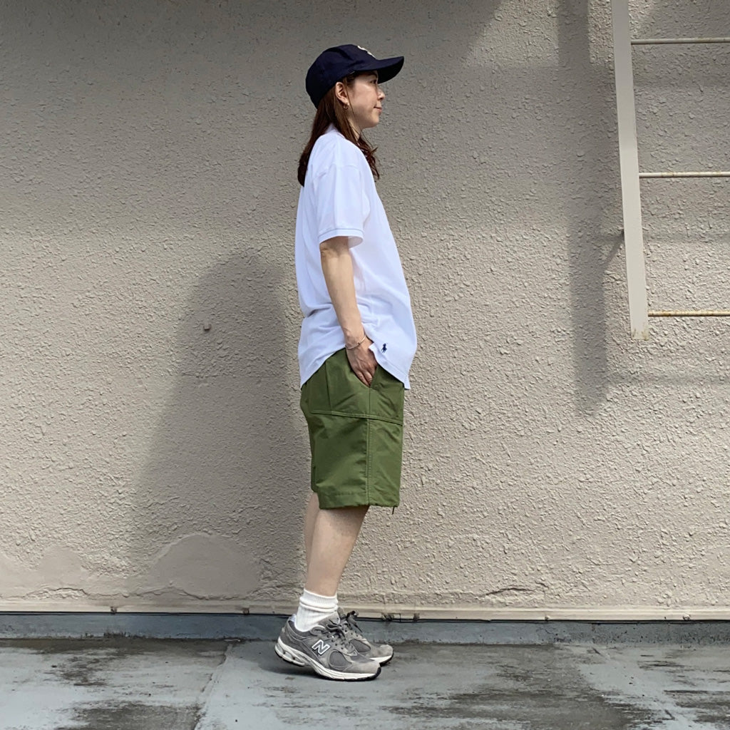 SASSAFRAS『OVERGROWN HIKER PANTS 1/2(LIGHT 60/40)』(OLIVE)