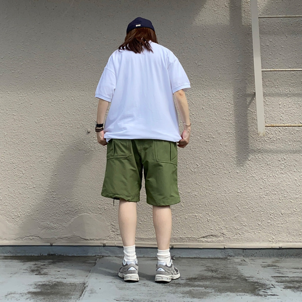 SASSAFRAS『OVERGROWN HIKER PANTS 1/2(LIGHT 60/40)』(OLIVE)
