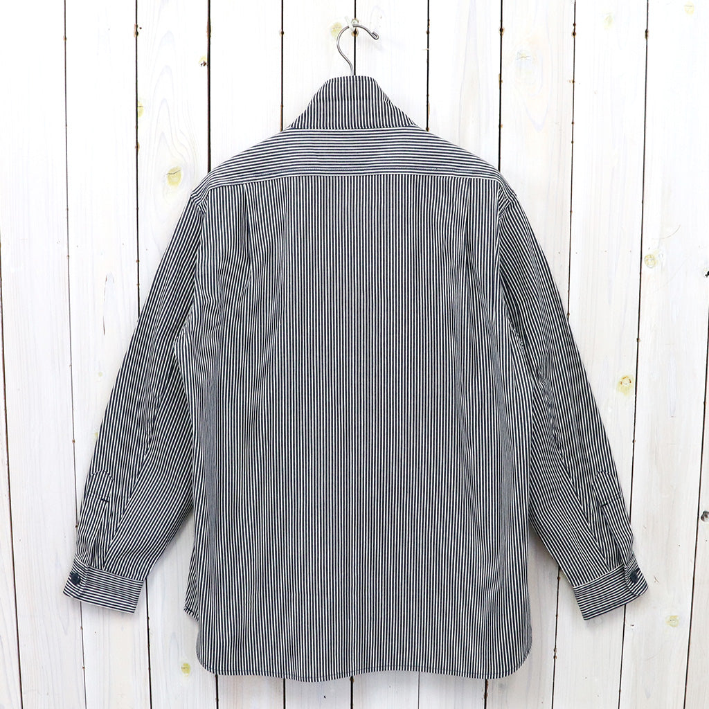SASSAFRAS『OVERGROWN FATIGUE HALF(5oz INDIGO HICKORY)』(WHITE/INDIGO)
