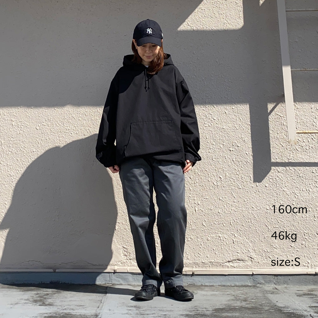 SASSAFRAS『GARDENER BUD SMOCK(POPLIN)』(BLACK)