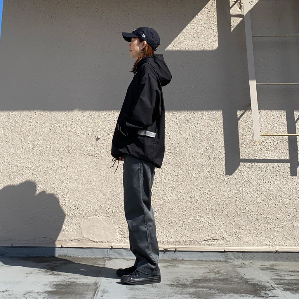 SASSAFRAS『GARDENER BUD SMOCK(POPLIN)』(BLACK)