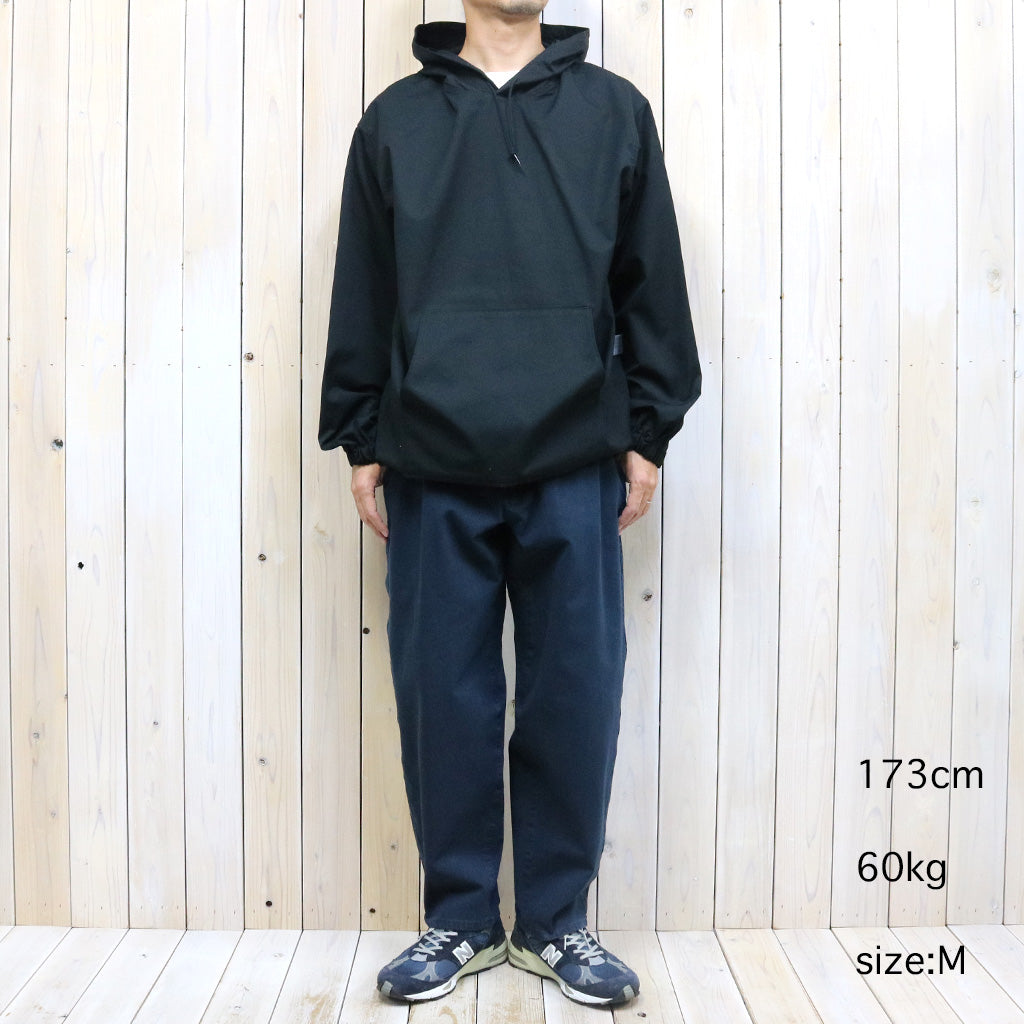 SASSAFRAS『GARDENER BUD SMOCK(POPLIN)』(BLACK)